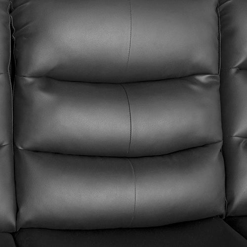 Fantasy Recliner Pu Leather 1R Black - TRENDZ