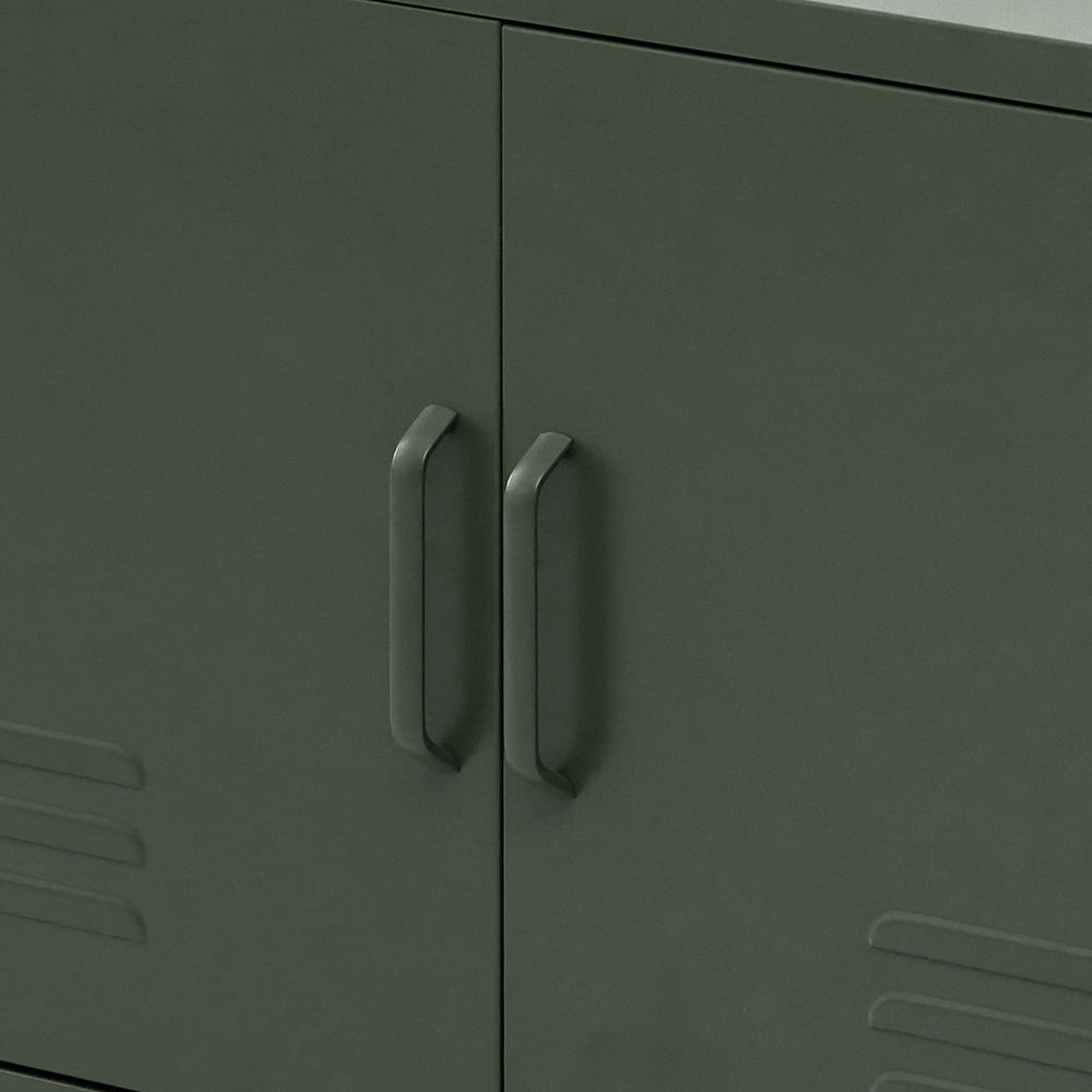 Artiss Buffet Sideboard Metal Cabinet - BASE Green - TRENDZ