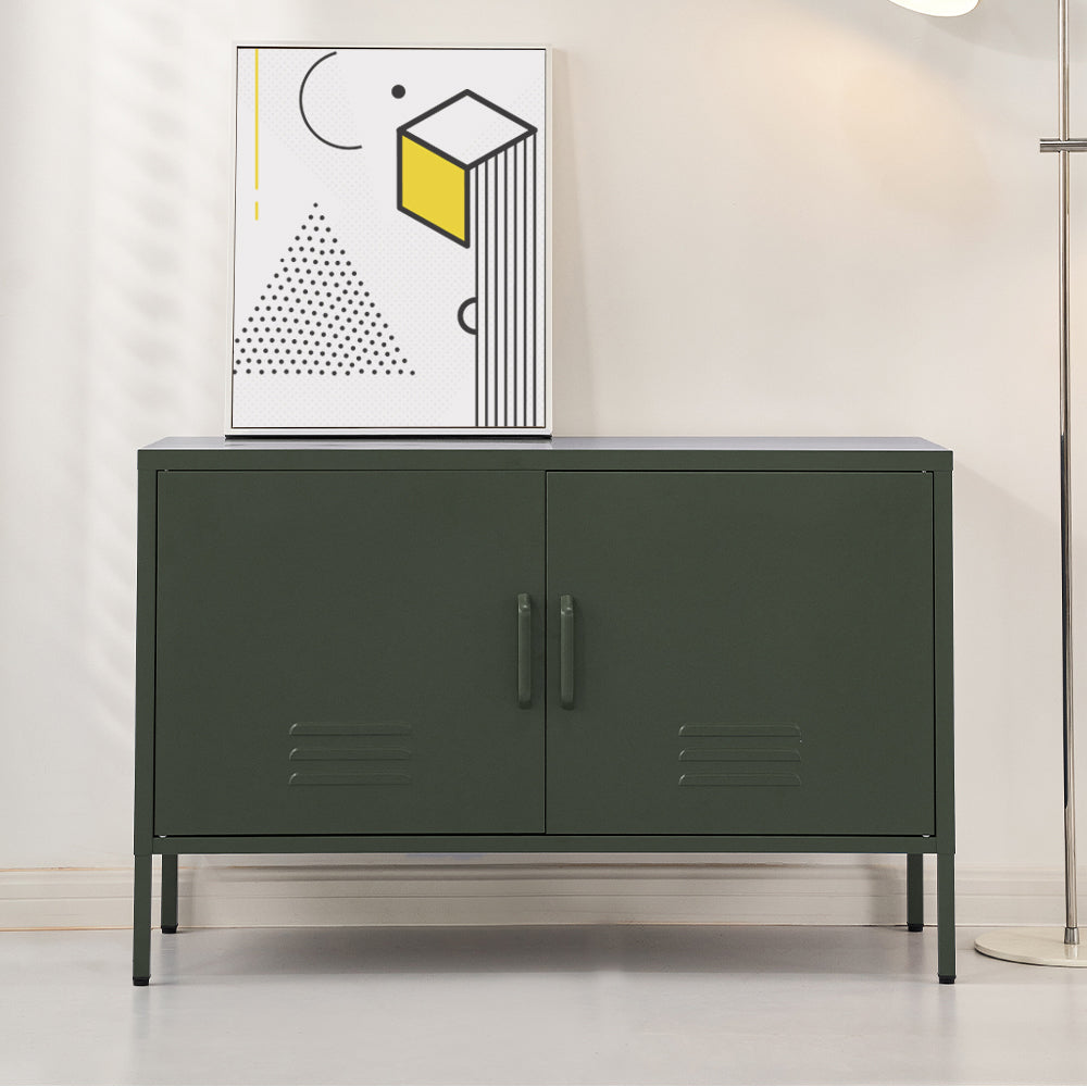 Artiss Buffet Sideboard Metal Cabinet - BASE Green - TRENDZ
