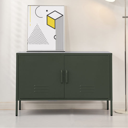 Artiss Buffet Sideboard Metal Cabinet - BASE Green - TRENDZ