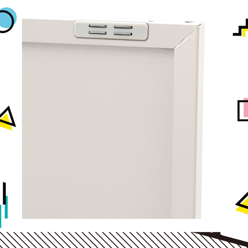 Artiss Buffet Sideboard Metal Cabinet - BASE White - TRENDZ