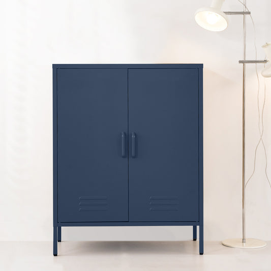 ArtissIn Buffet Sideboard Metal Cabinet - SWEETHEART Blue - TRENDZ