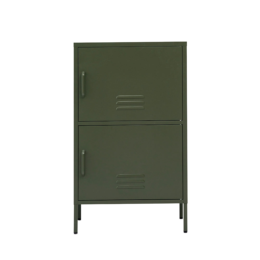 ArtissIn Buffet Sideboard Metal Cabinet - DOUBLE Green - TRENDZ