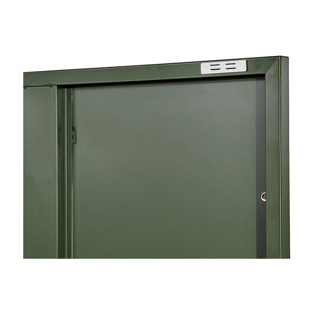 ArtissIn Buffet Sideboard Metal Cabinet - DOUBLE Green - TRENDZ