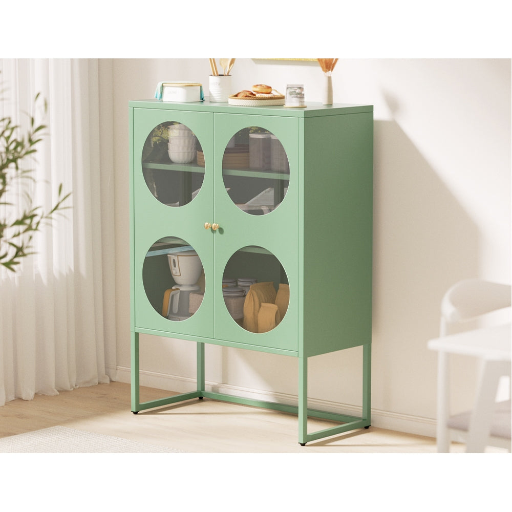 Artiss Buffet Sideboard Metal Cabinet - ELLA Green - TRENDZ