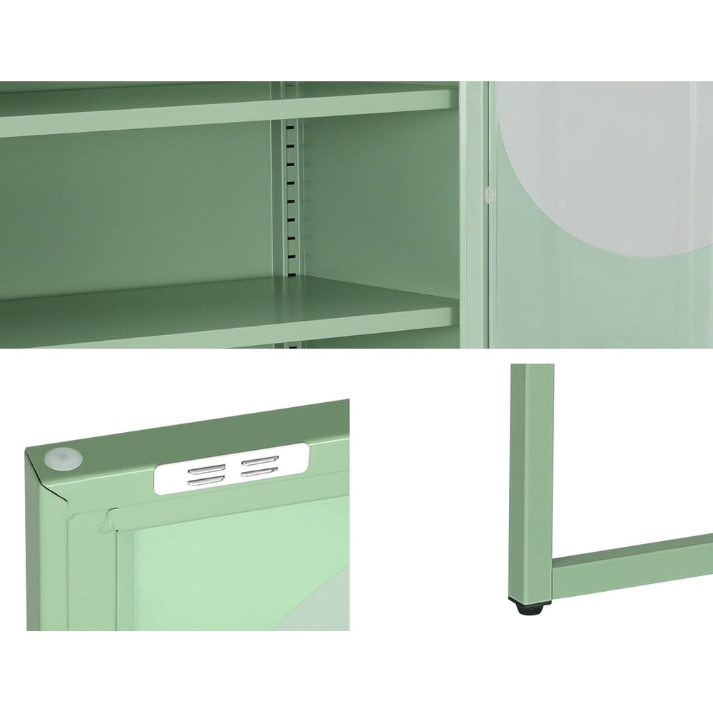Artiss Buffet Sideboard Metal Cabinet - ELLA Green - TRENDZ