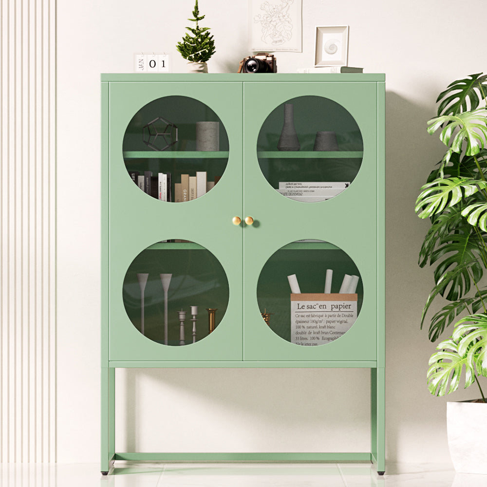 Artiss Buffet Sideboard Metal Cabinet - ELLA Green - TRENDZ
