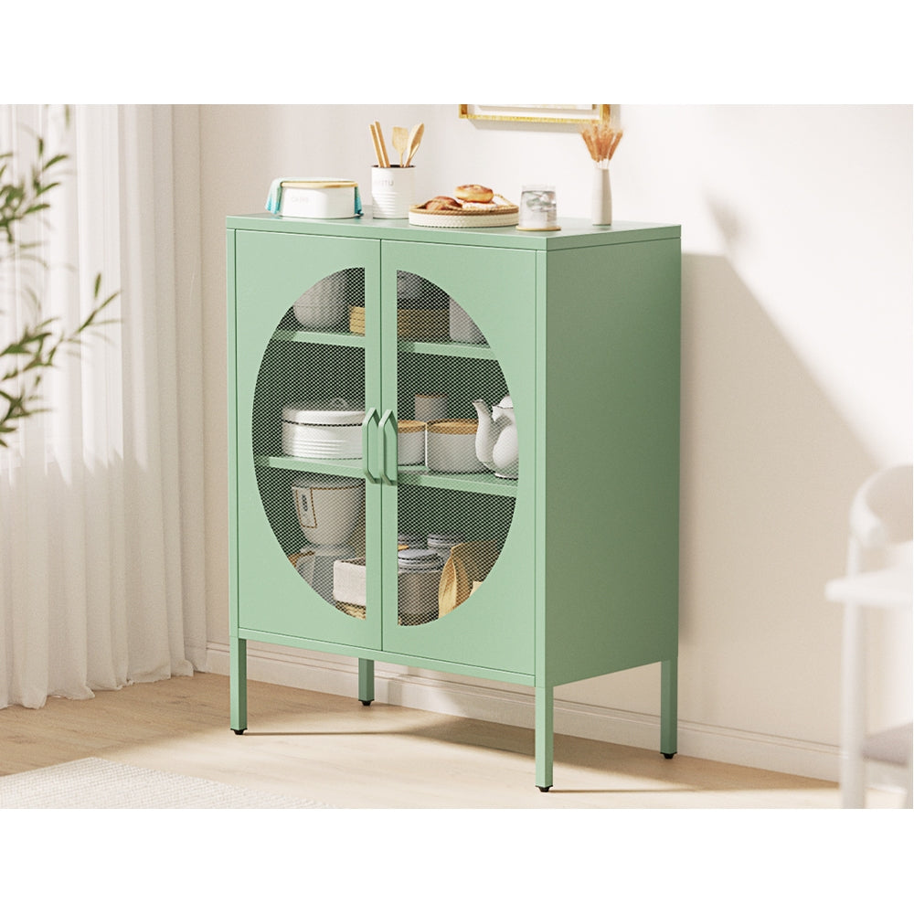 Artiss Buffet Sideboard Metal Cabinet - ELSA Green - TRENDZ