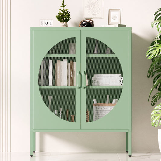 Artiss Buffet Sideboard Metal Cabinet - ELSA Green - TRENDZ