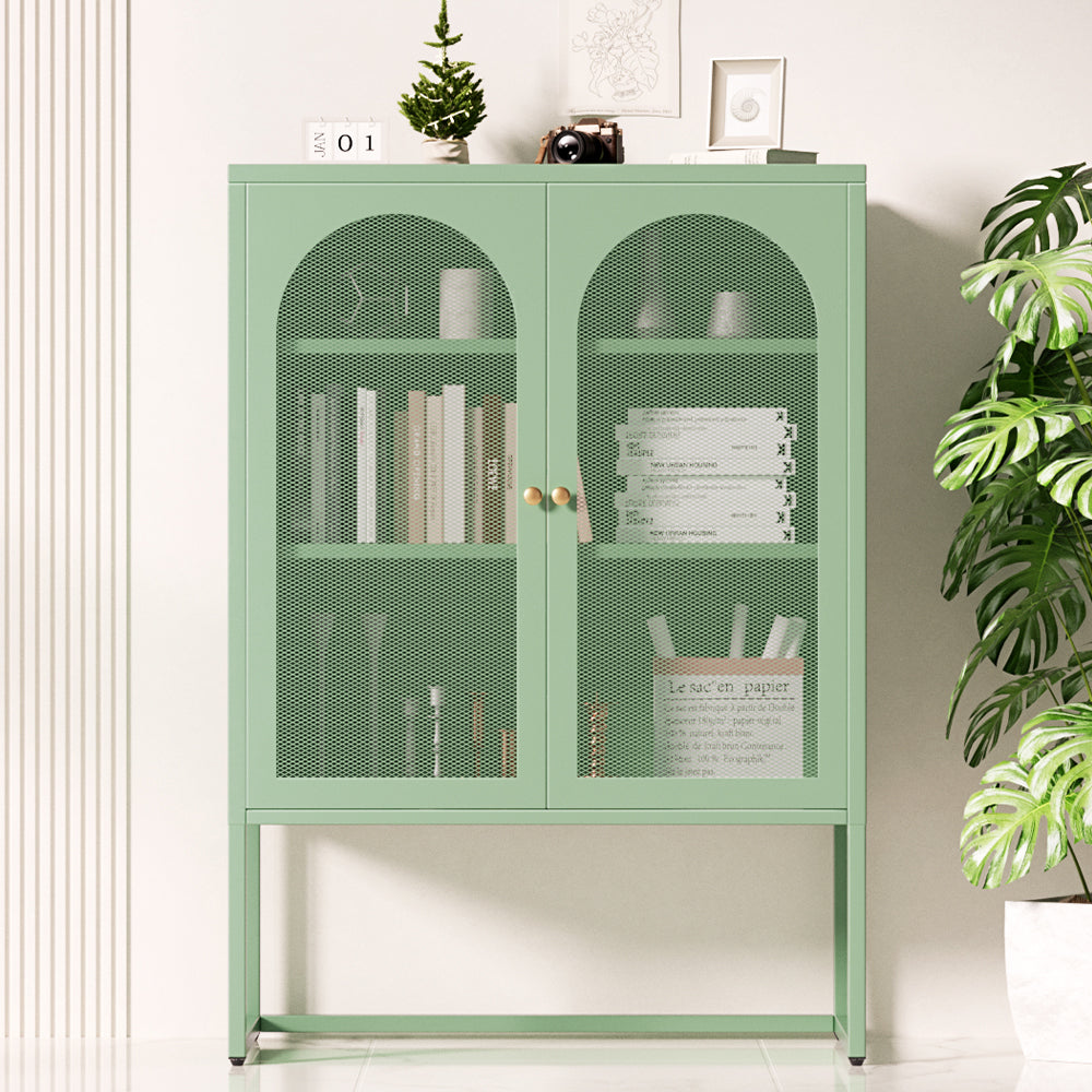Artiss Buffet Sideboard Metal Cabinet - ELMA Green - TRENDZ