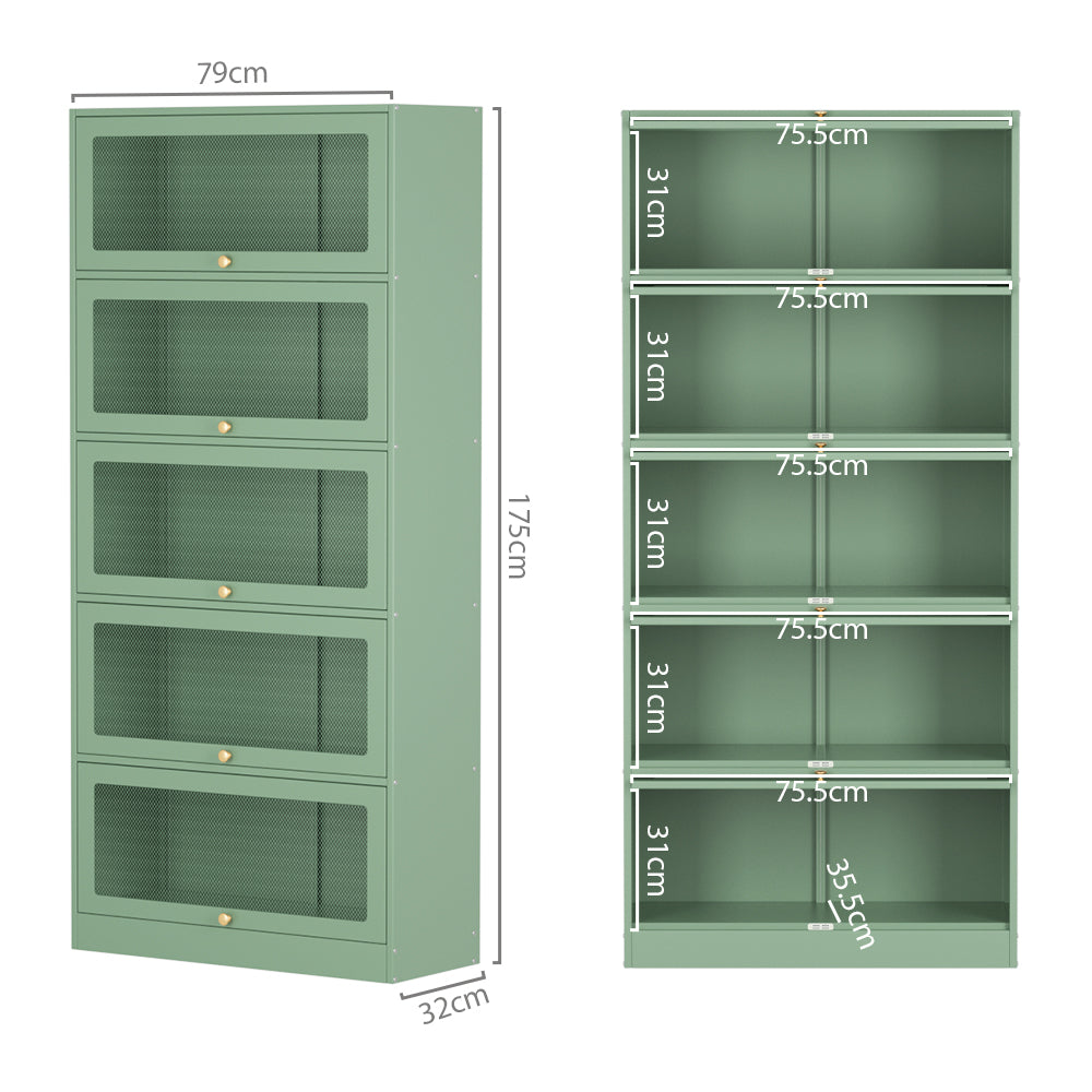 Artiss Buffet Sideboard Metal Cabinet - ELIA Green - TRENDZ
