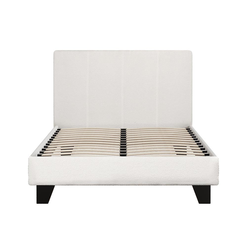Artiss Bed Frame King Single Size Boucle NEO - TRENDZ