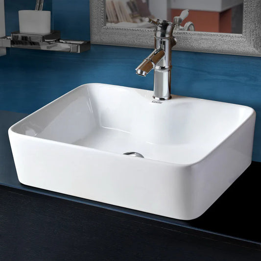 Cefito Ceramic Bathroom Basin – 48x38cm
