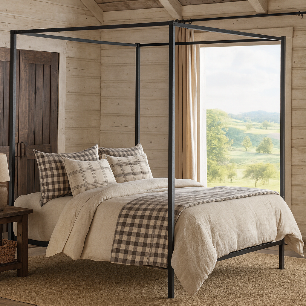 4 Four Poster King Bed Frame