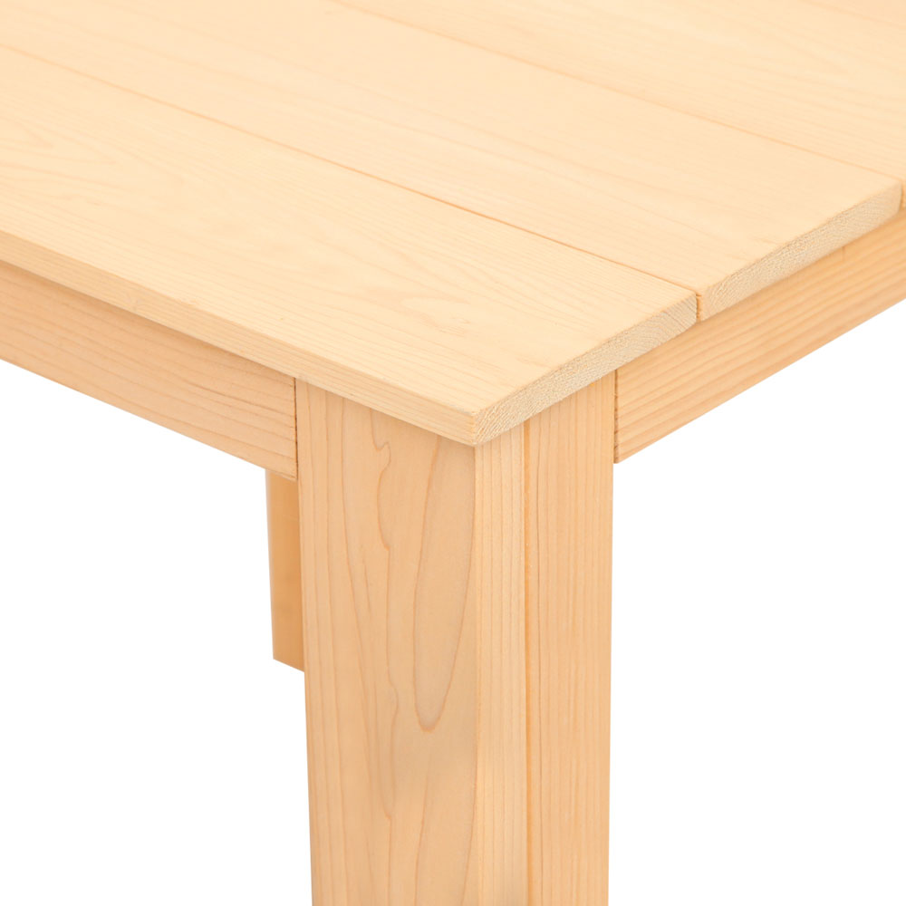 Gardeon 3PC Adirondack Outdoor Table and Chairs? Wooden Sun Lounge Beach Patio Natural - TRENDZ