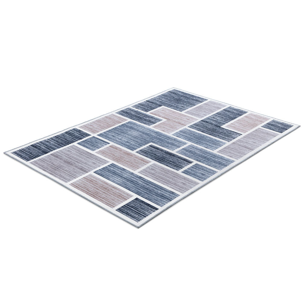 Artiss Rug 200x290cm Area Rug Large Carpet Soft Short Pile Modern Oblo - TRENDZ