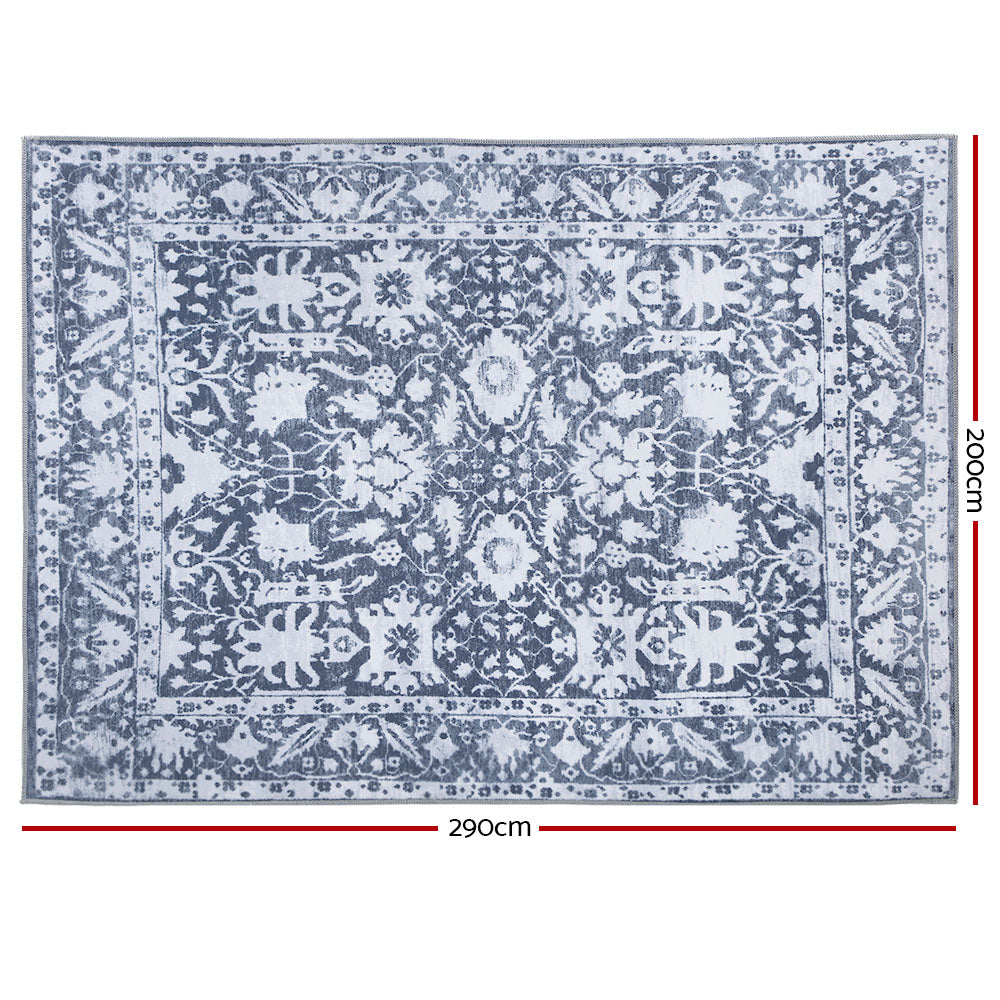 Artiss Rug 200x290cm Area Rug Large Carpet Soft Short Pile Modern Fafi - TRENDZ