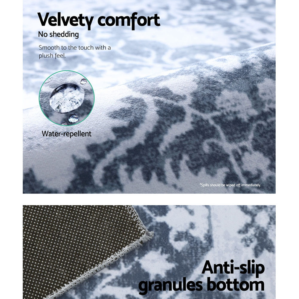 Artiss Rug 200x290cm Area Rug Large Carpet Soft Short Pile Modern Fafi - TRENDZ