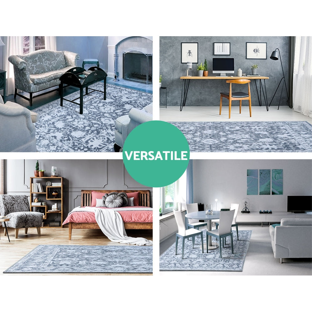 Artiss Rug 200x290cm Area Rug Large Carpet Soft Short Pile Modern Fafi - TRENDZ