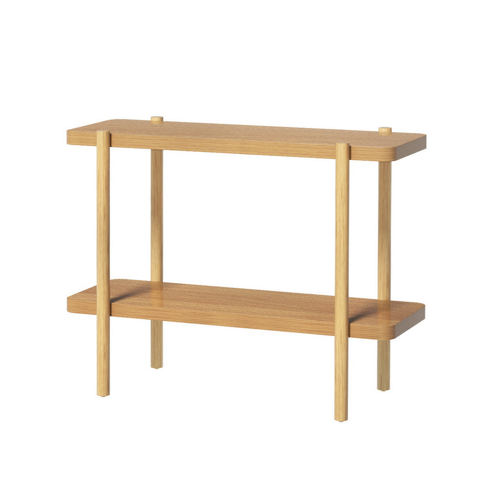 Artiss Console Table 92CM 2-tier Pine Sera - TRENDZ