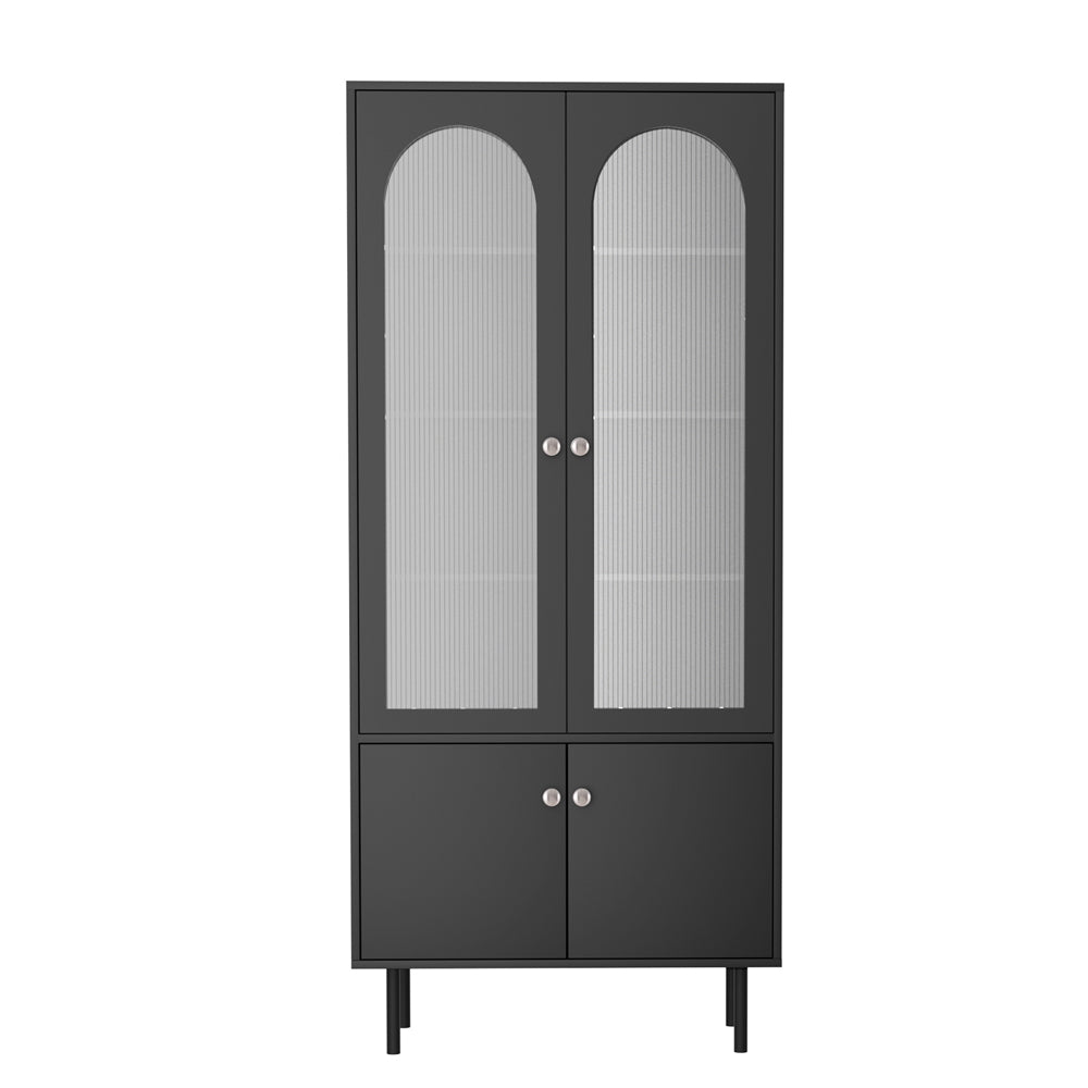 Artiss Buffet Sideboard Cupboard Cabinet Black - TRENDZ