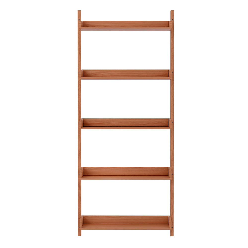 Artiss Bookshelf Floating Shelf CAPIZ Oak - TRENDZ