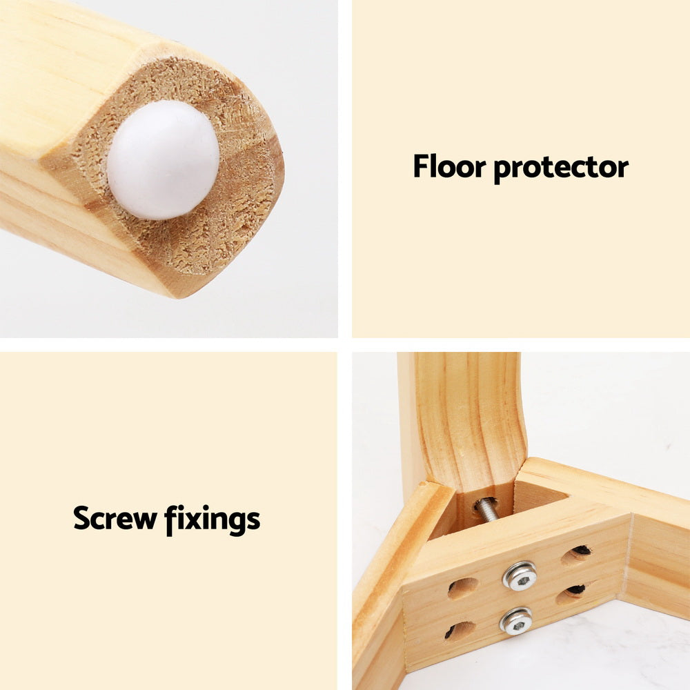 Artiss Coffee Table Marble Effect Square - TRENDZ