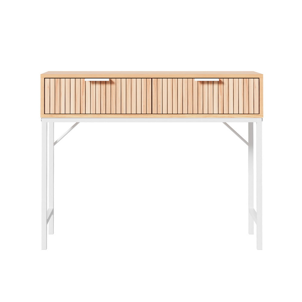 Artiss Console Table 2 Drawers 92CM - TRENDZ