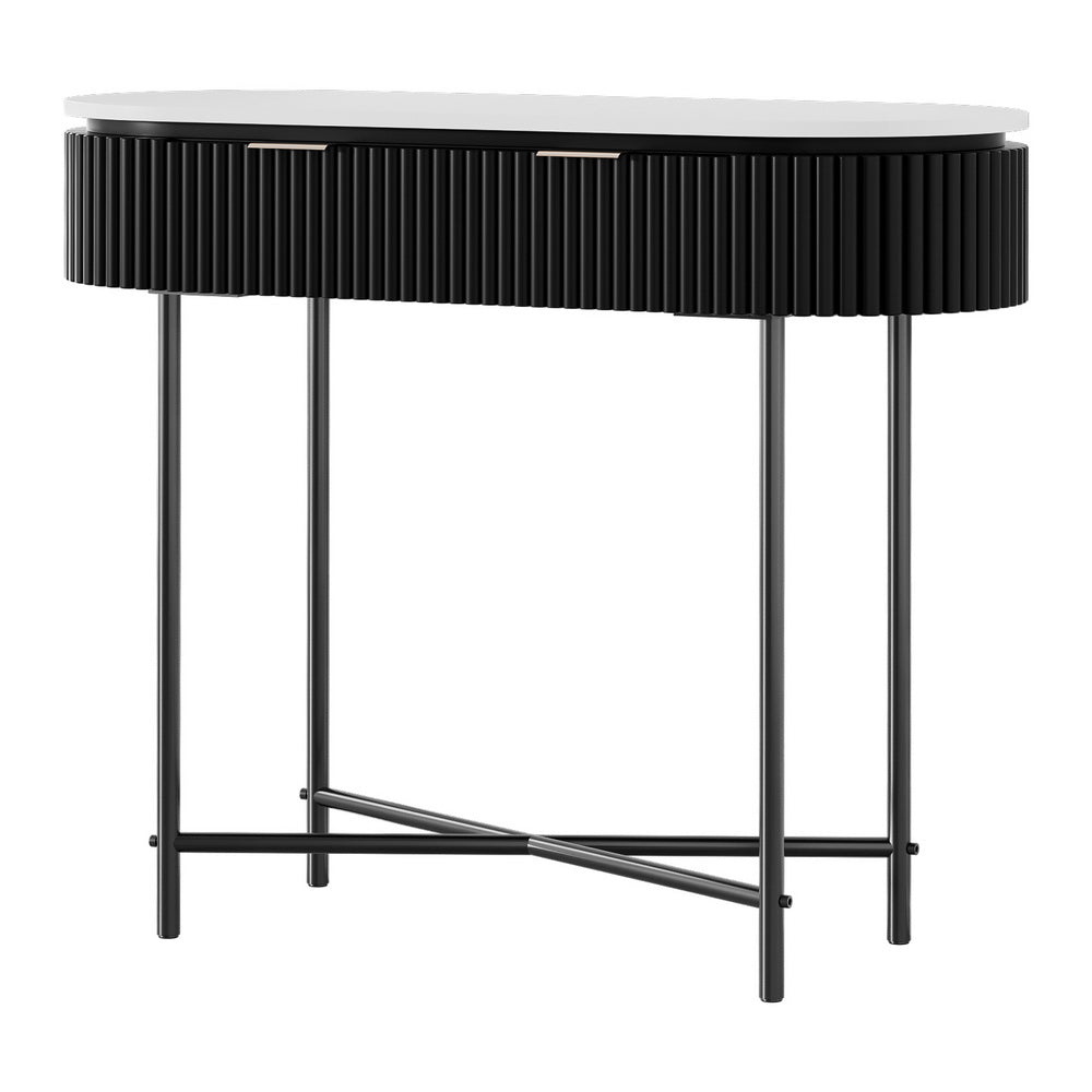 Artiss Console Table 2 Drawers 100CM - TRENDZ