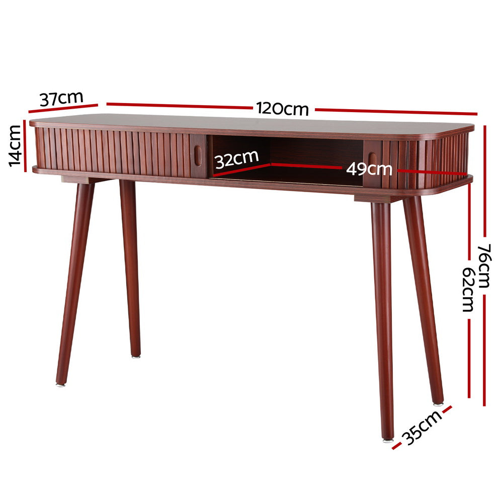 Artiss Console Table 2 Drawers 120CM - TRENDZ