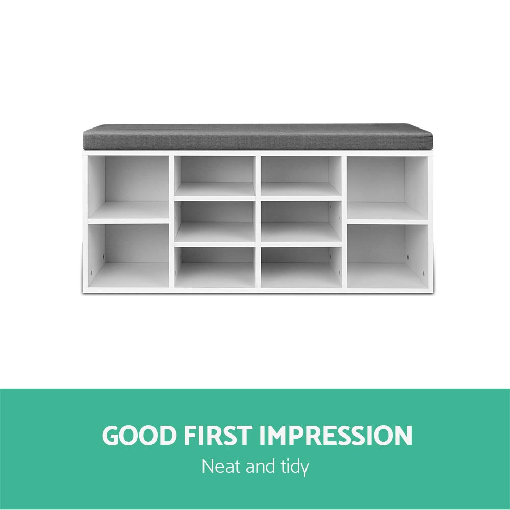 Artiss Shoe Rack Storage Cabinet Bench BOA - TRENDZ