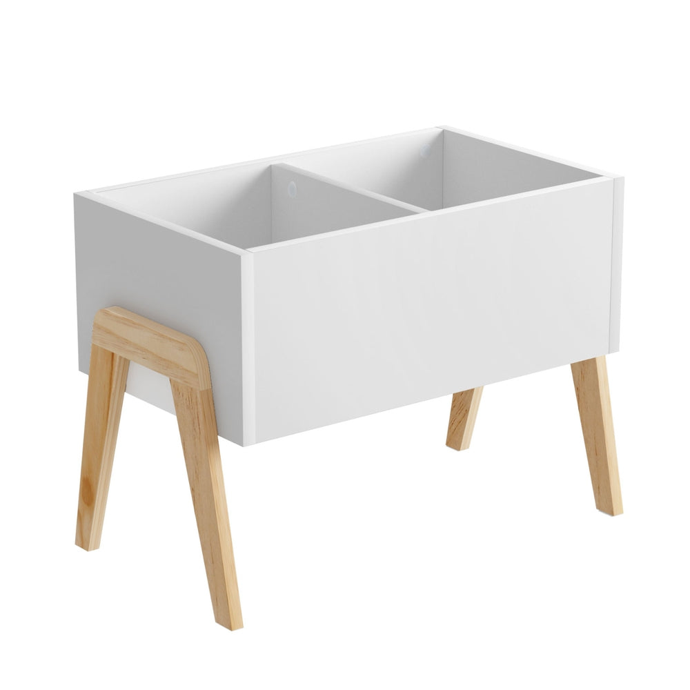 Keezi Kids Toy Box Chest Storage Bin Container Wooden Cabinet Clothes Book Organiser Bedroom - TRENDZ