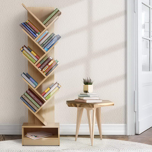 Artiss Tree Bookshelf 9 Tiers - ECHO Oak - TRENDZ