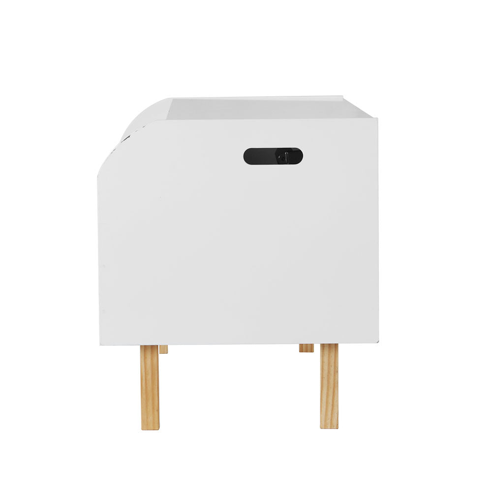 Keezi Kids Toy Box Chest Bookshelf Storage Children Bookcase Organiser Display - TRENDZ