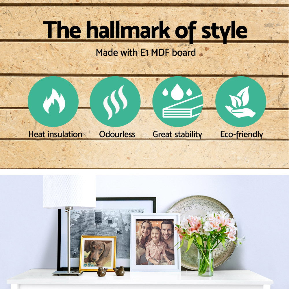 Artiss Console Table 3-tier White Polly - TRENDZ