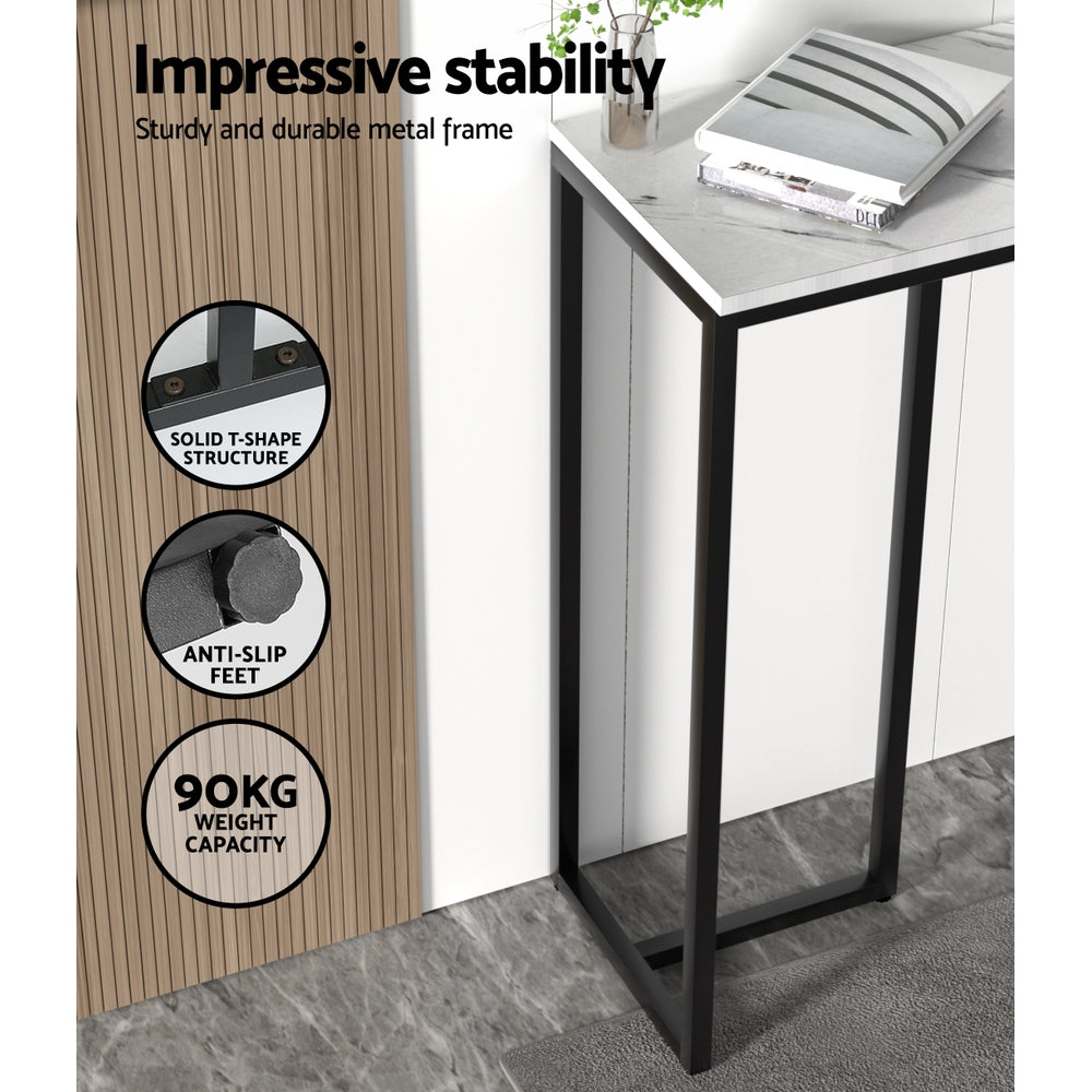 Artiss Console Table Marble Effect Frenisha - TRENDZ