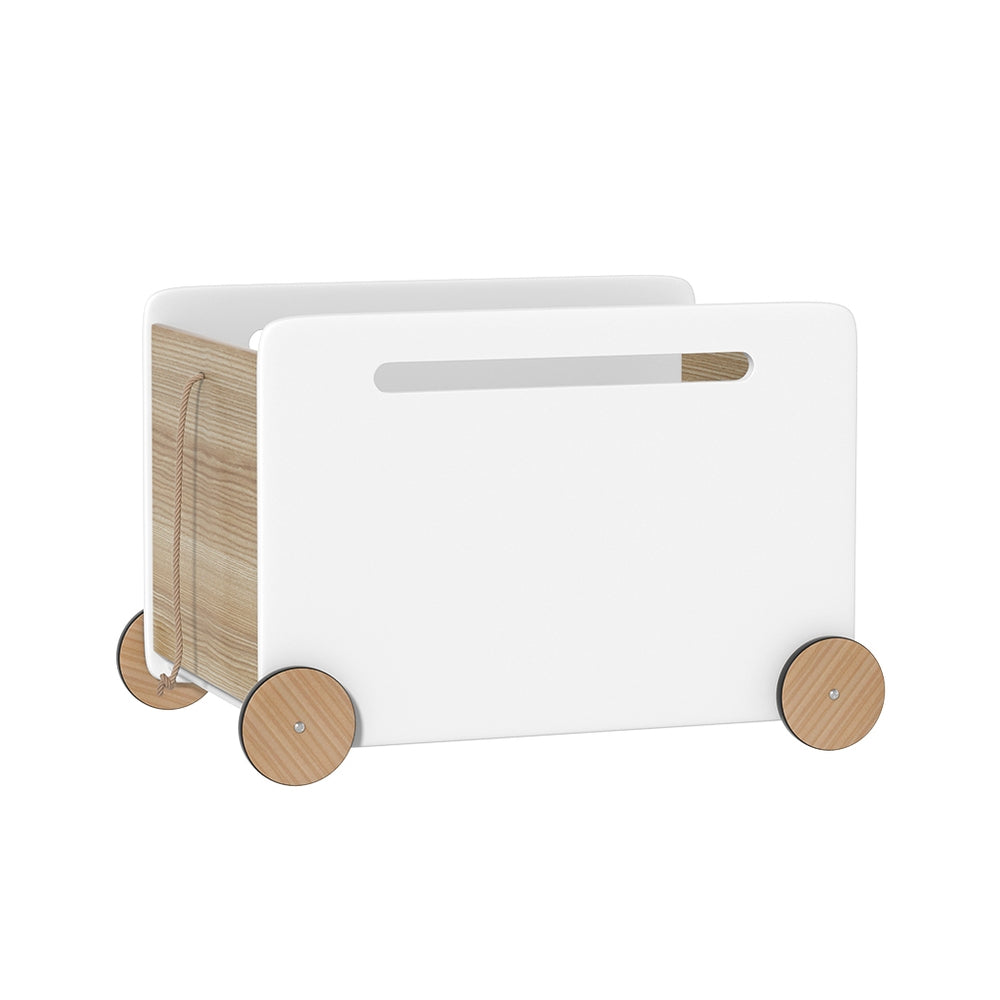 Keezi Kids Toy Box Container Children Chest Storage Clothes Organiser Wheels - TRENDZ