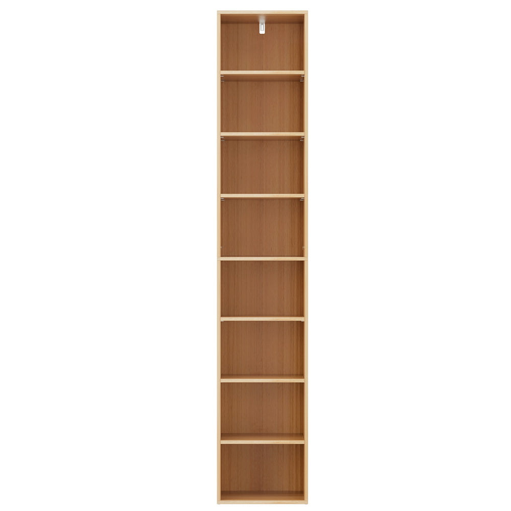 Artiss Bookshelf 8 Tiers MILO Pine - TRENDZ
