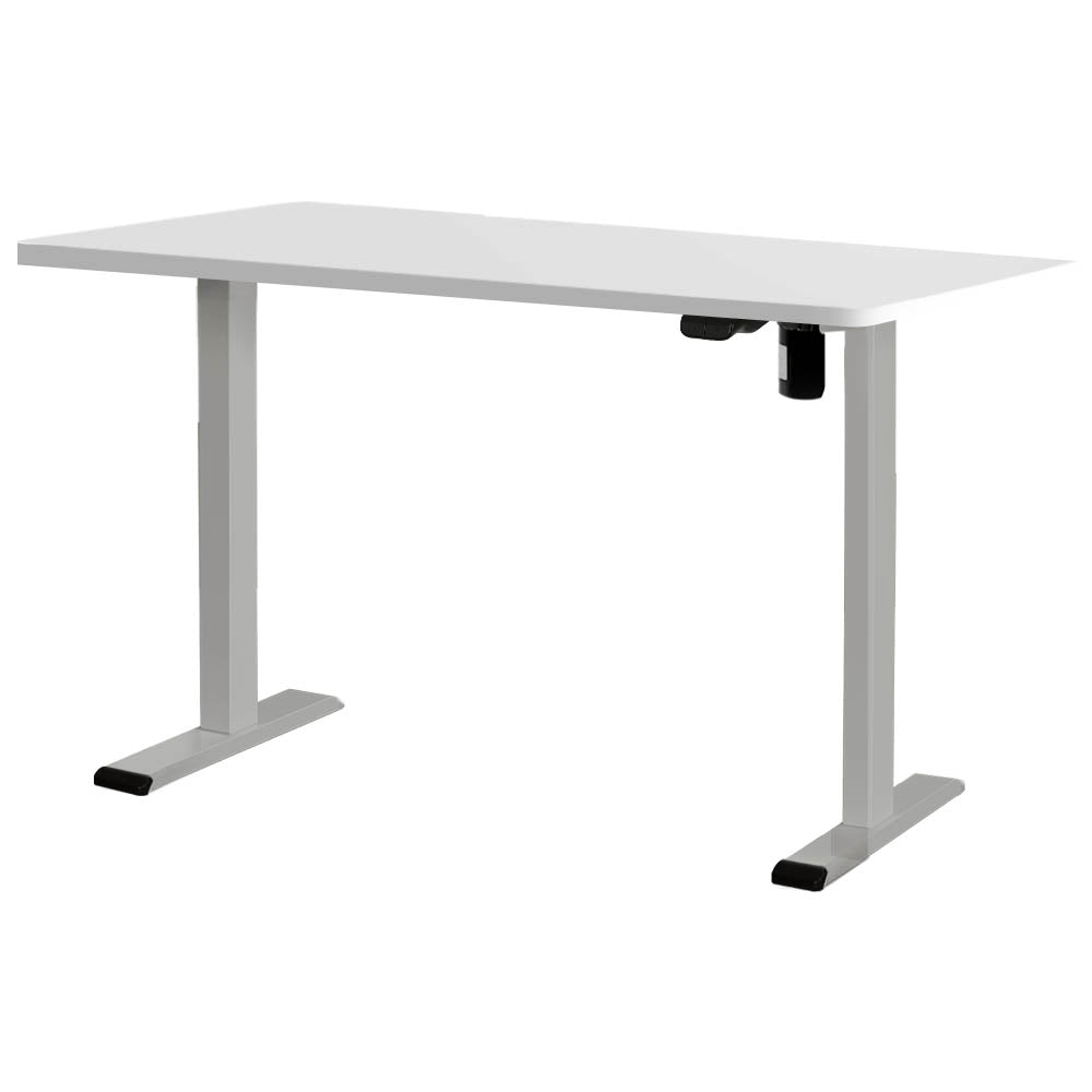 Artiss Standing Desk Motorised 120CM White - TRENDZ