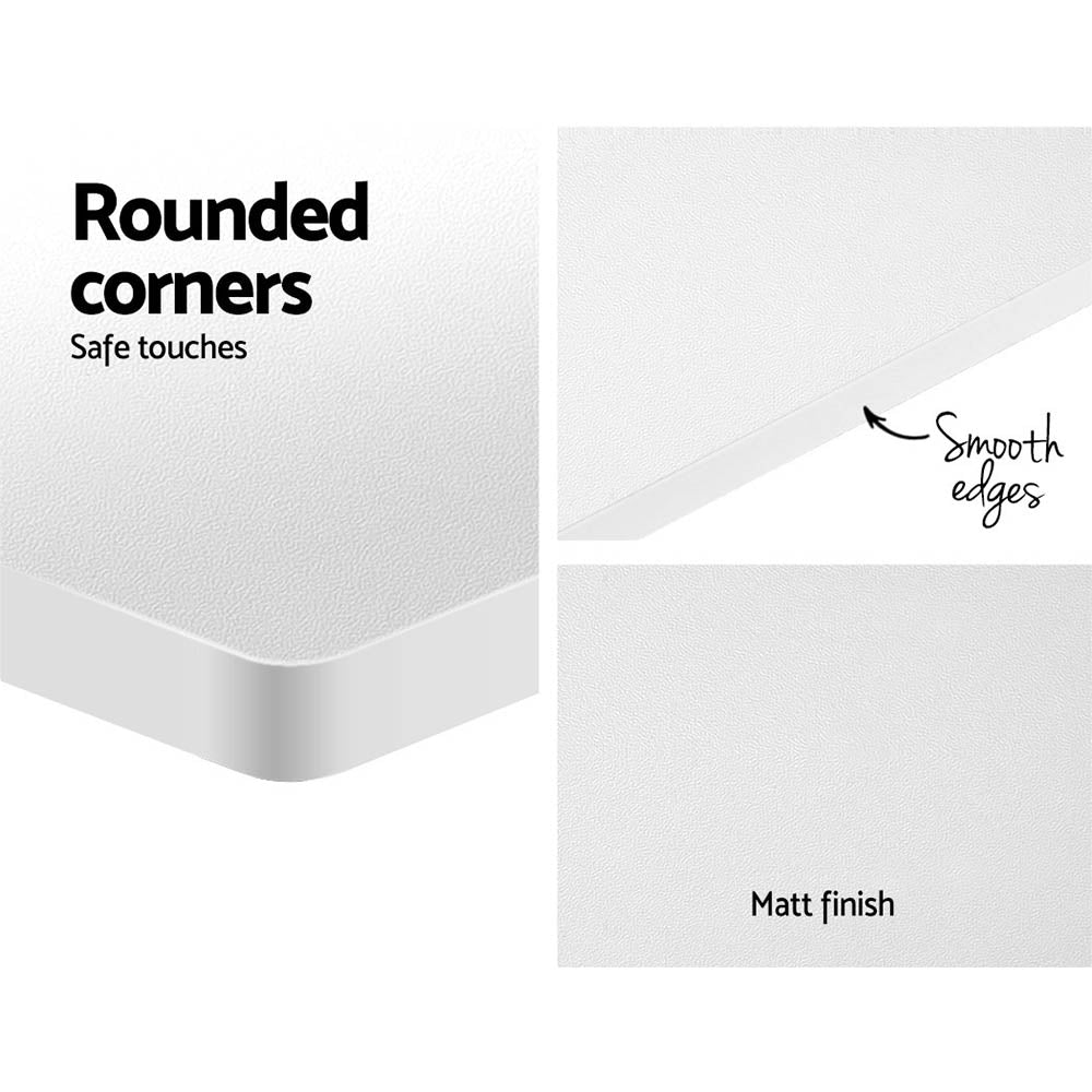 Artiss Standing Desk Motorised 120CM White - TRENDZ