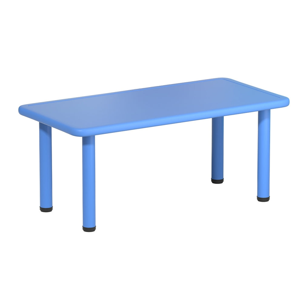 Keezi Kids Table Plastic Square Activity Study Desk 60X120CM - TRENDZ