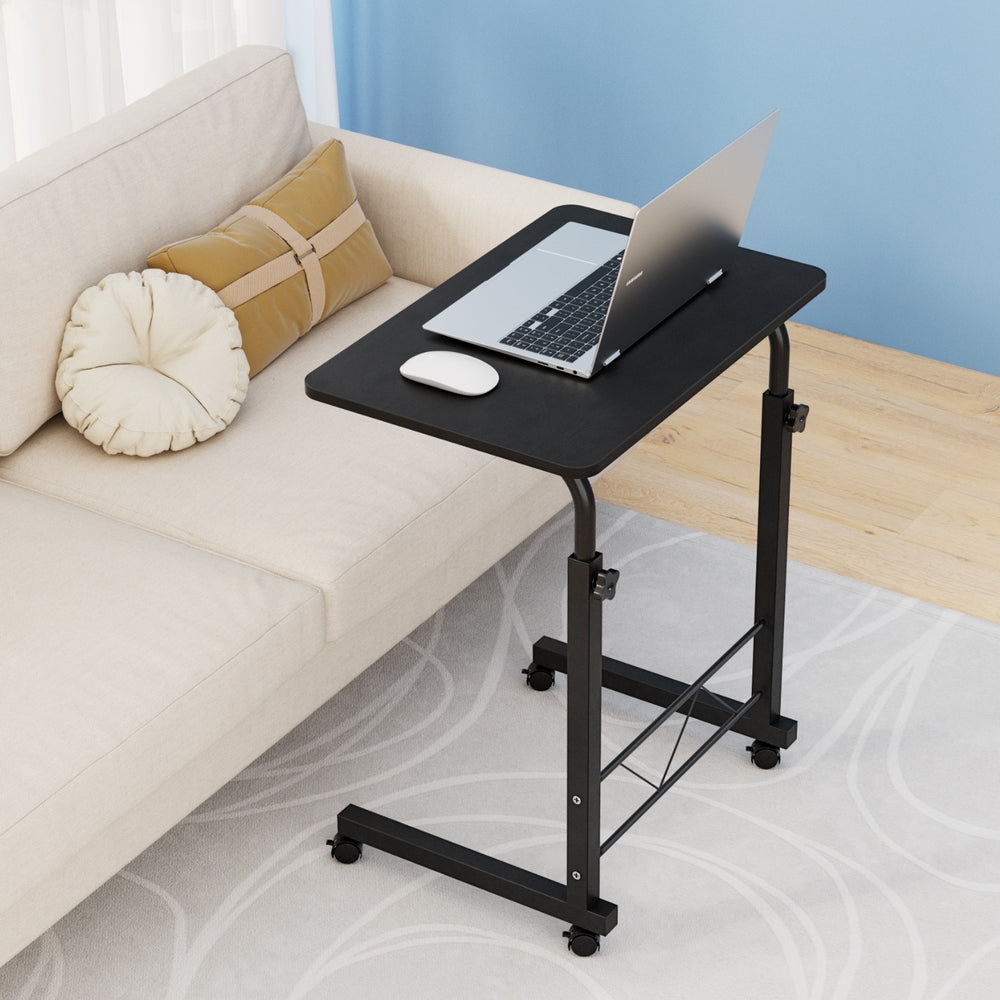 Artiss Laptop Desk Table Adjustable 60CM Black - TRENDZ