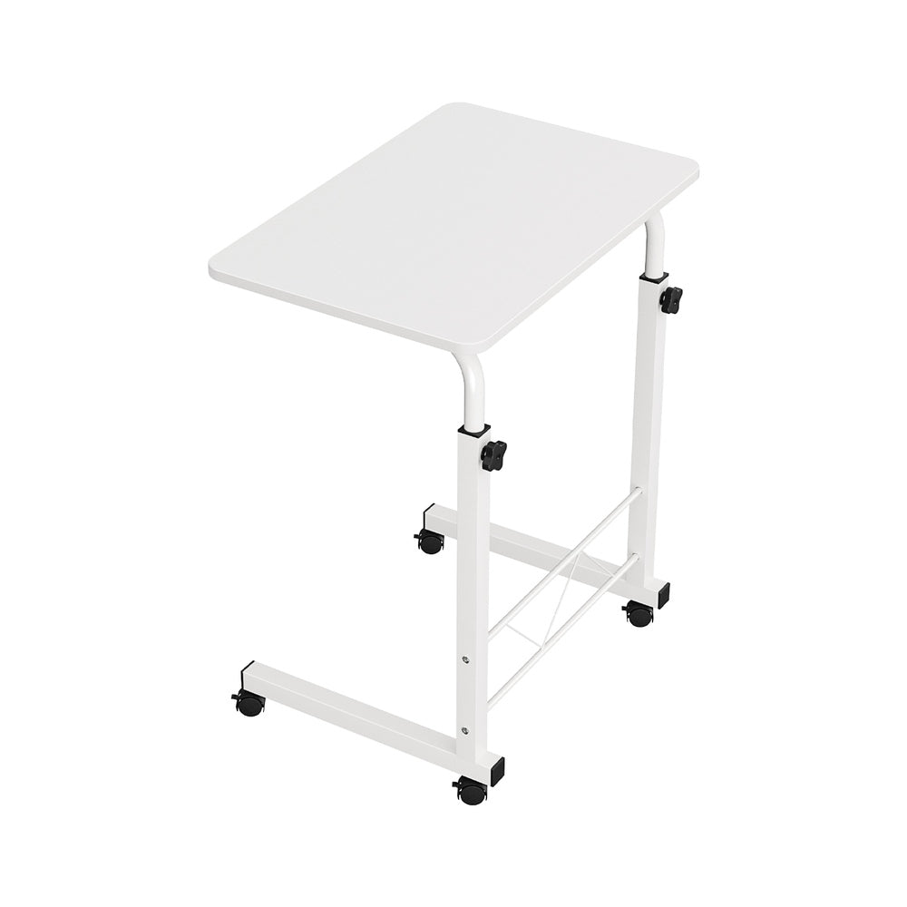 Artiss Laptop Desk Table Adjustable 60CM White - TRENDZ