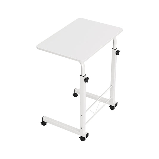 Artiss Laptop Desk Table Adjustable 60CM White - TRENDZ