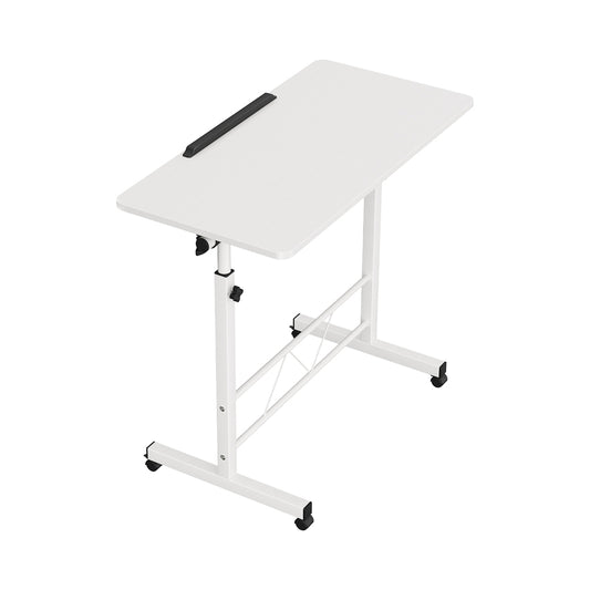 Artiss Laptop Desk Table Adjustable 80CM White - TRENDZ