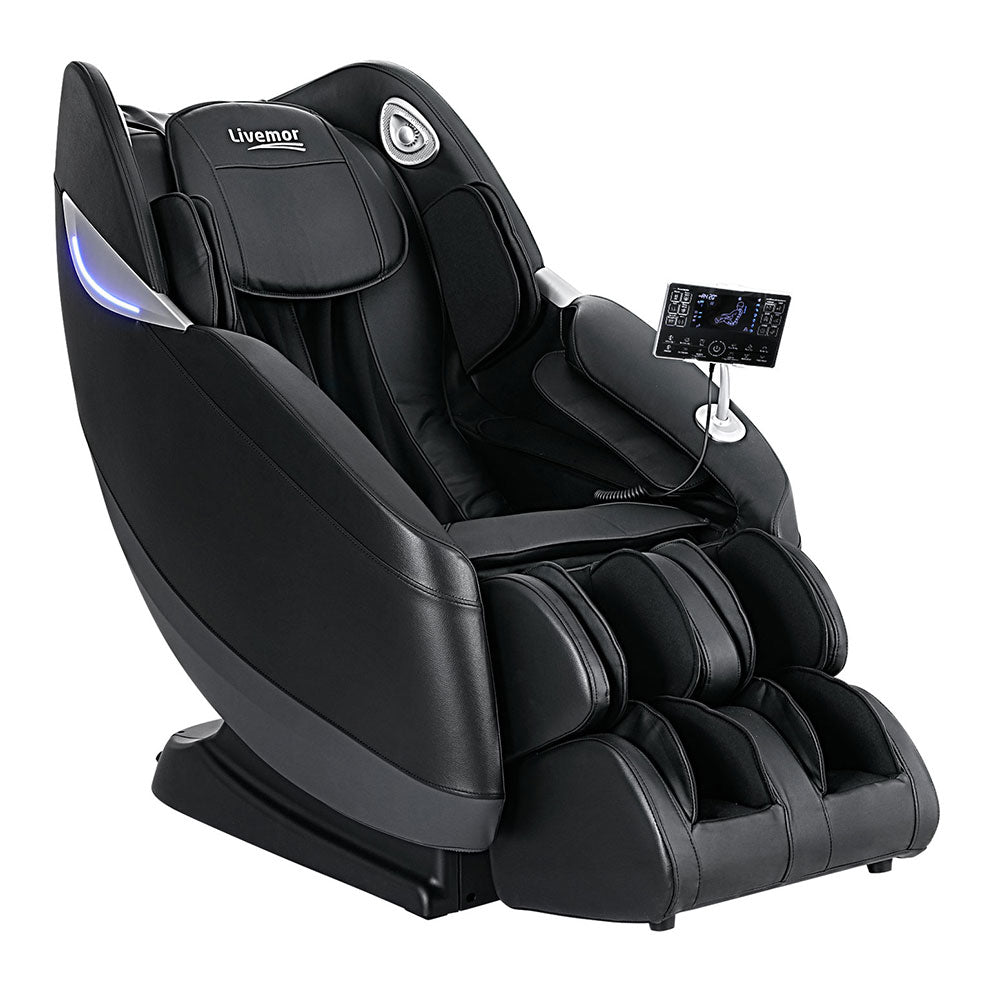 Livemor Massage Chair Electric Recliner Home 3D Massager Flynn - TRENDZ