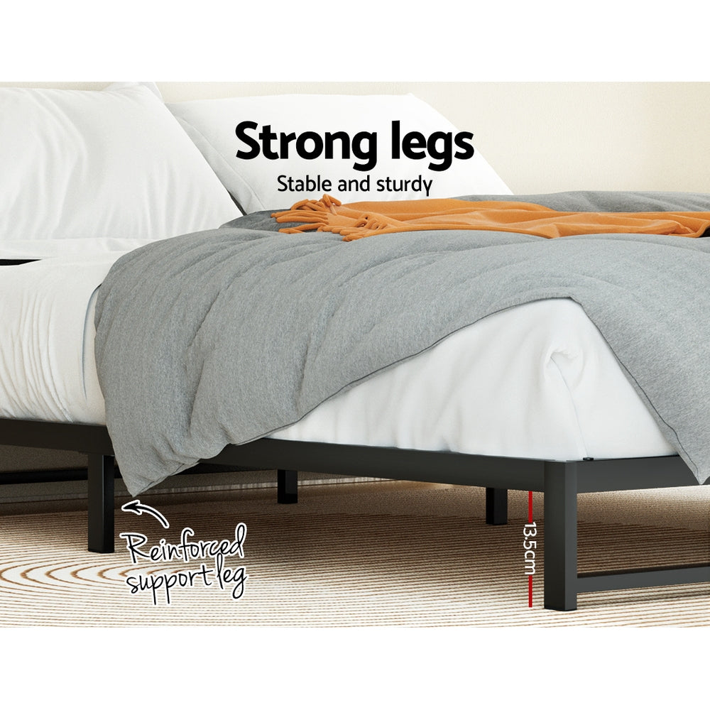 Artiss Bed Frame Queen Size Metal BERU - TRENDZ