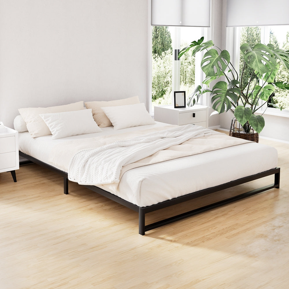 Artiss Bed Frame Queen Size Metal BERU - TRENDZ