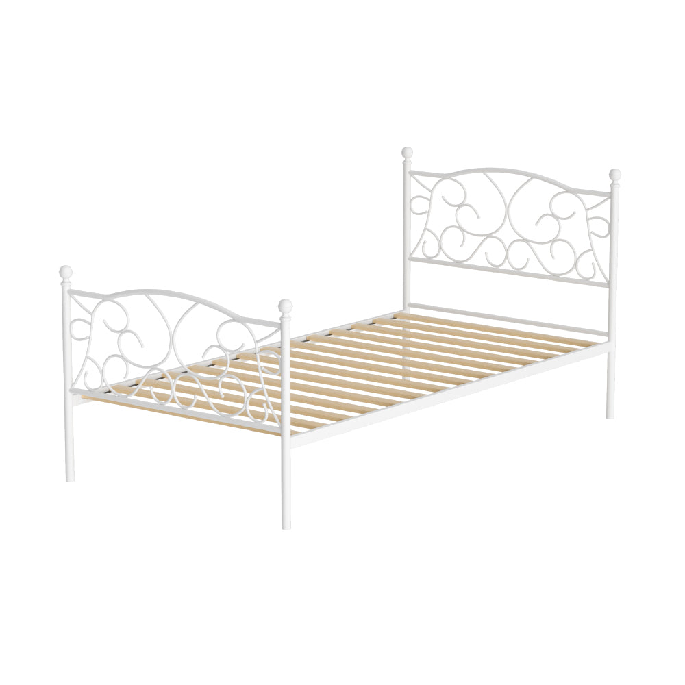 Artiss Bed Frame Single Size Metal Bed Frame GROA - TRENDZ