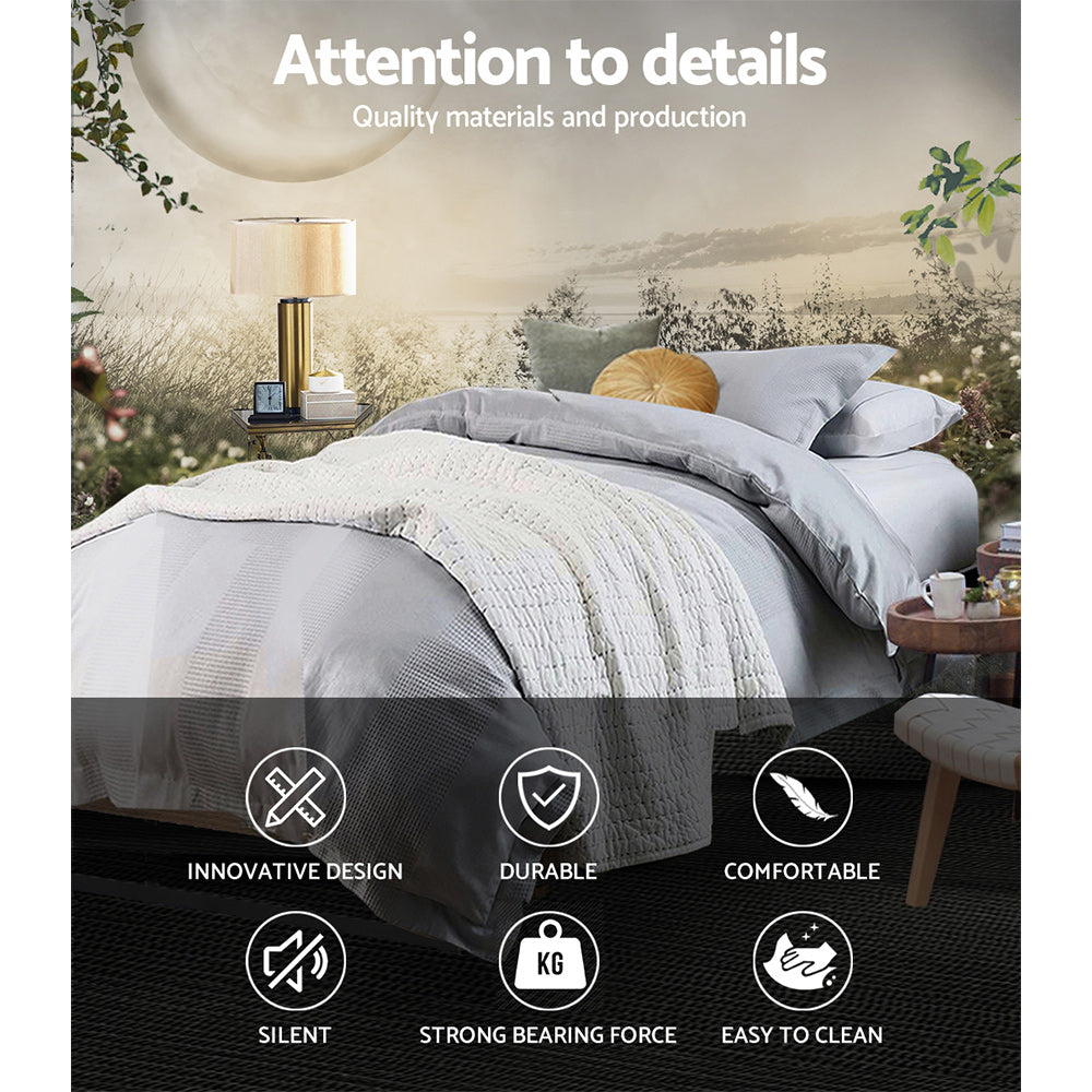 Artiss Bed Frame Metal Bed Frame Bed Base OSLO - Single - TRENDZ